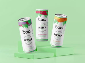 海洋之露 TOA Hemp饮品的新鲜水赋与包装美学